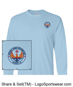 Gildan Adult Ultra Cotton Long Sleeve T-Shirt  Design Zoom